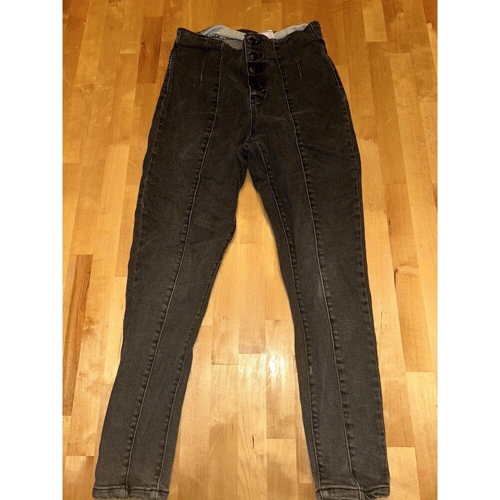 Womens Juniors Black Demin Jeans Size 11